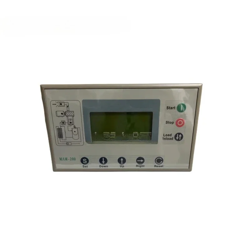 MAM200(B)+MAM-KY02S(B)-40A/100A/200A/400A MAM200B of PLC Controller Panel Eletronic for Screw Air Compressor Control