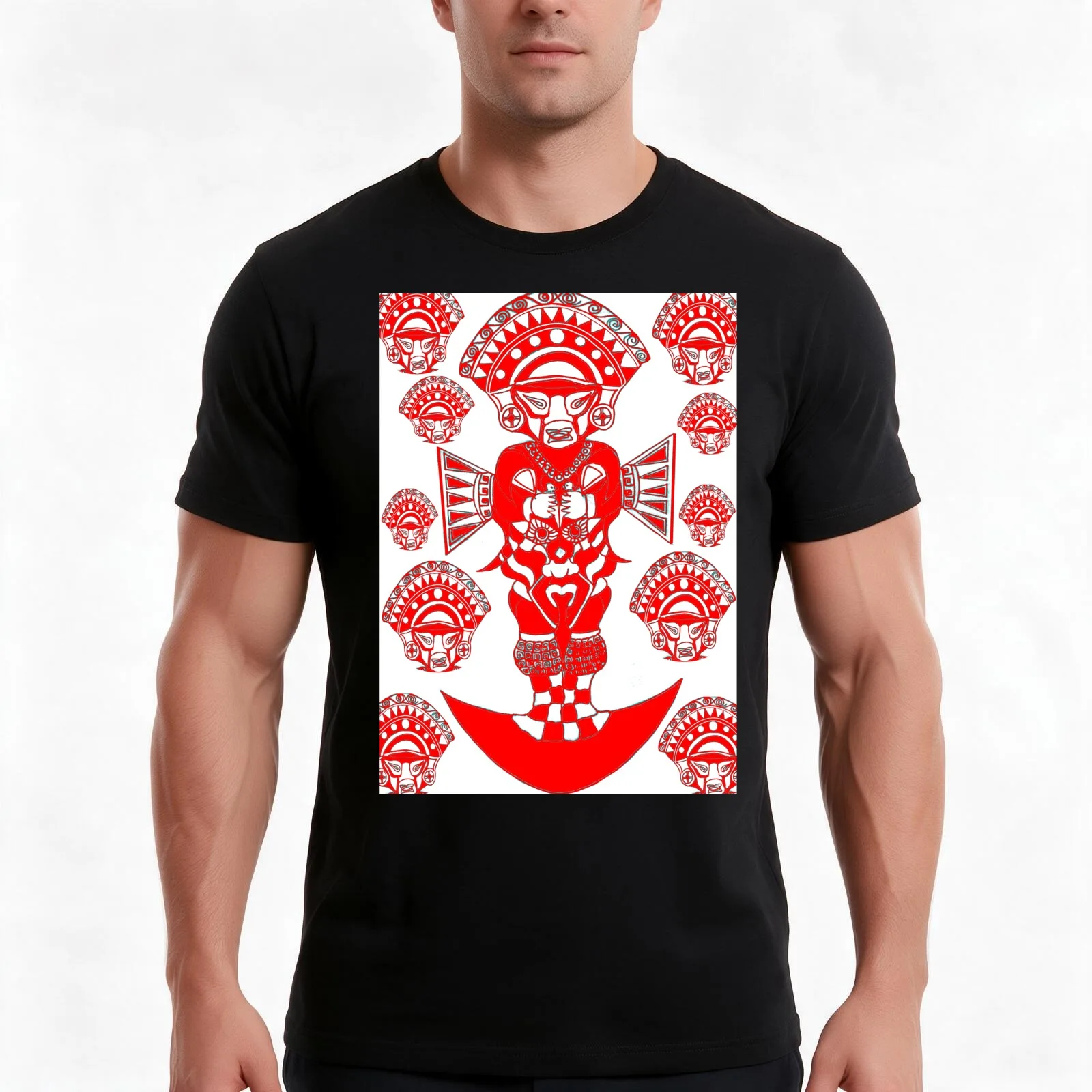 EL TUMI - CHICLAYO - PERU T-Shirt, Summer Casual Cotton Tee, Oversized Streetwear Tops, Vintage Graphic Print, Unisex Men Women