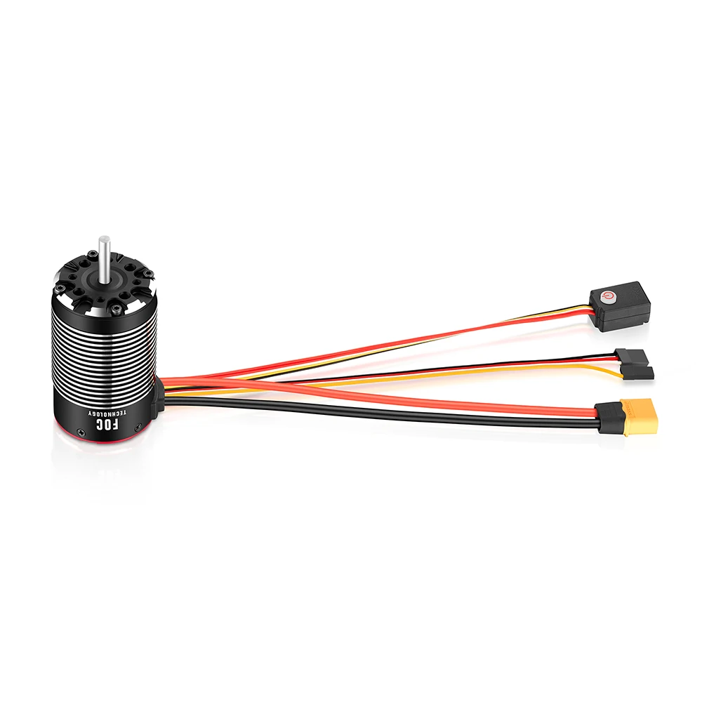 Hobbywing Quicrun Fusion 8ight 2-in-1 80A 2300KV Sensored Brushless ESC Motor Combo for 1/8 RC Rock Crawler Power System