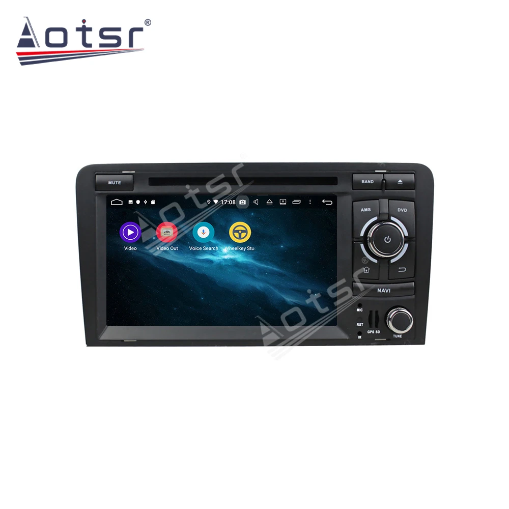 Android 4+64GB Car Multimedia Radio Player Auto GPS Navigation For Audi A3 2003 - 2013