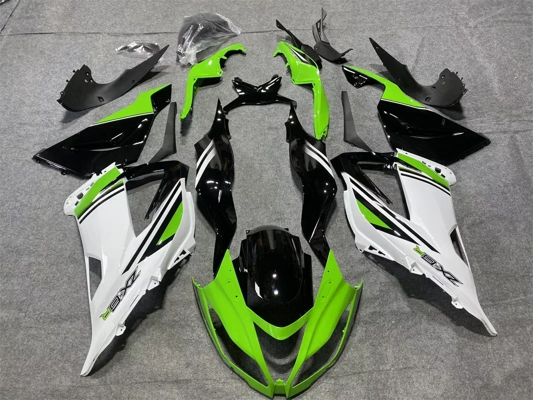 

for Kawasaki Zx6r 2013 - 2018 Bodywork Ninja Zx-6r 13 14 Black Green Abs Fairing Ninja Zx-6r 15 16 17 18 Fairing