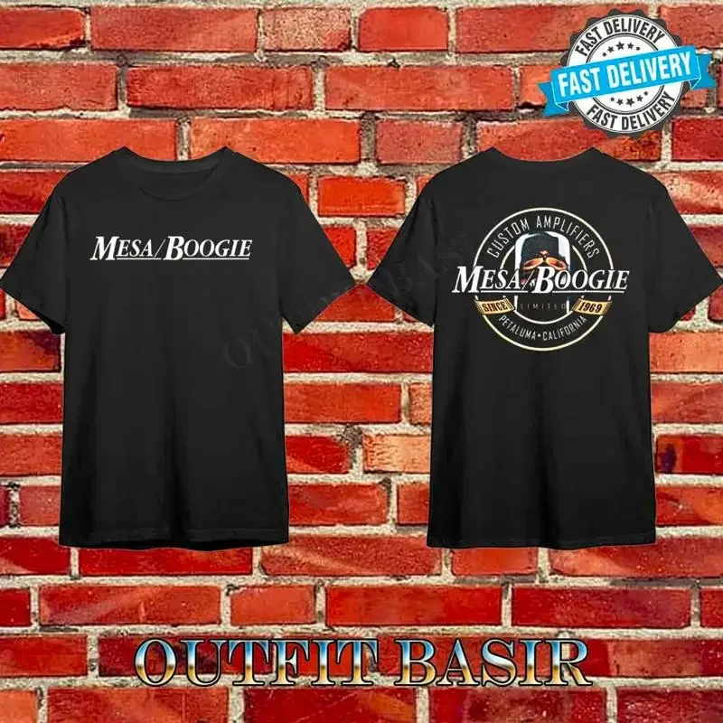 Nova camiseta com logotipo da Mesa Boogie Audio, tamanho S a 5XL
