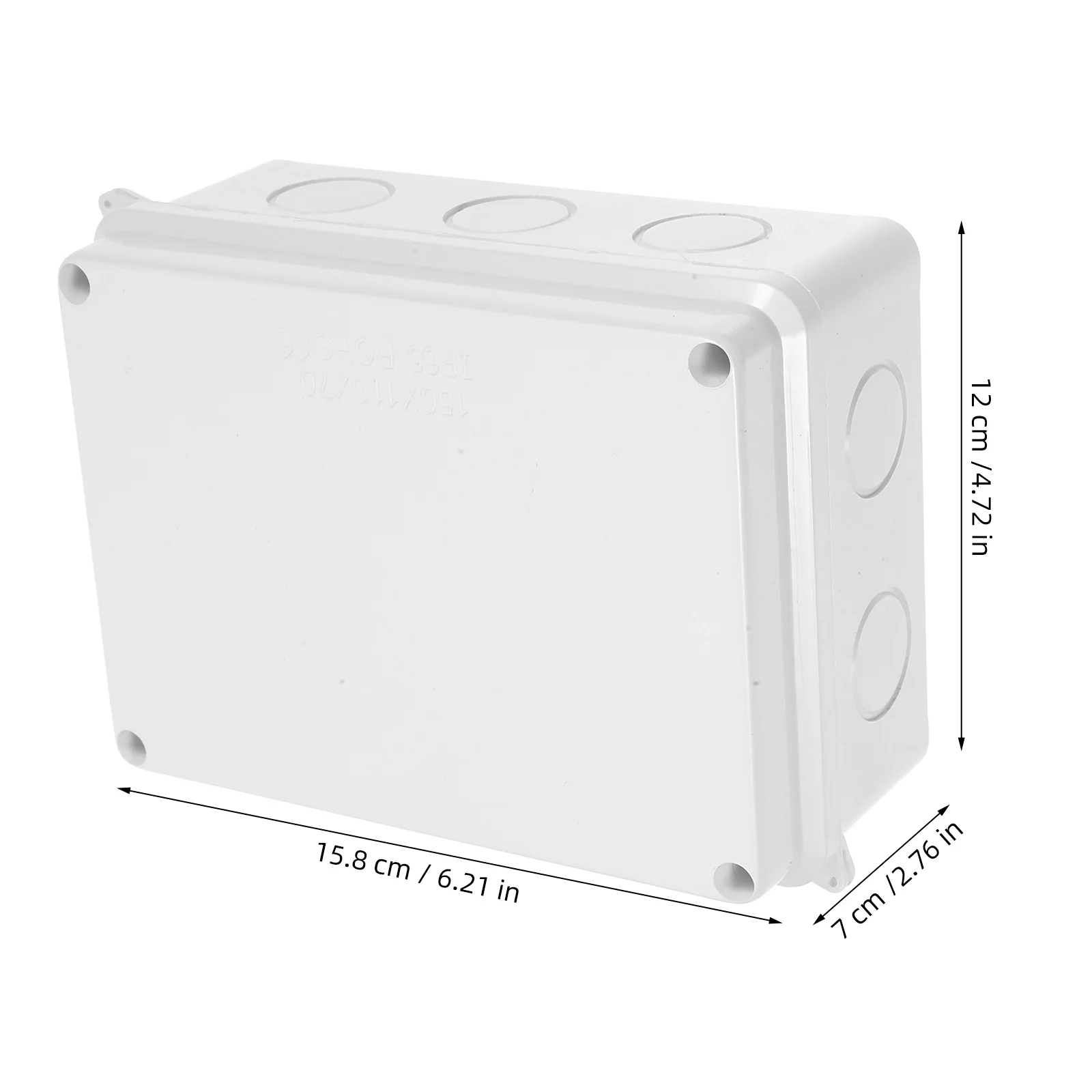Waterproof Junction Box Electrical Distribution Box Multifunctional Outdoor Indoor Wiring Connection Case Puncher Screwdriver