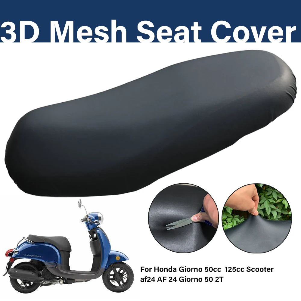 For Honda Giorno 50cc 125cc Scooter af24 AF 24 Giorno 50 2T 2013 2024Motorcycle Seat Cover Waterproof Dustproof UV Resistant