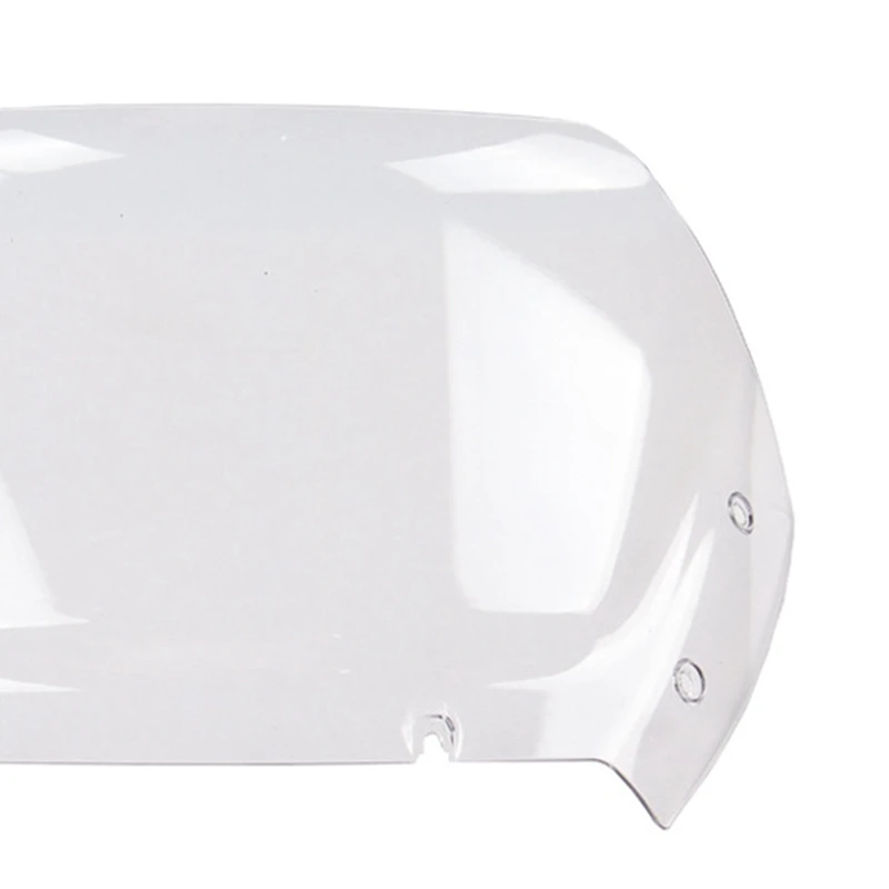 Motorcycle Front Fairing Windshield 10Inch Windscreen Wind Deflector For  Street Glide FLHX/I CVO FLHXSE 2024- image 4