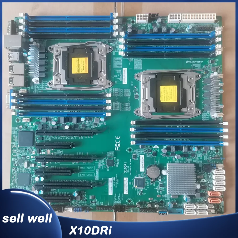 

Двухканальная серверная материнская плата DDR4 X10DRi