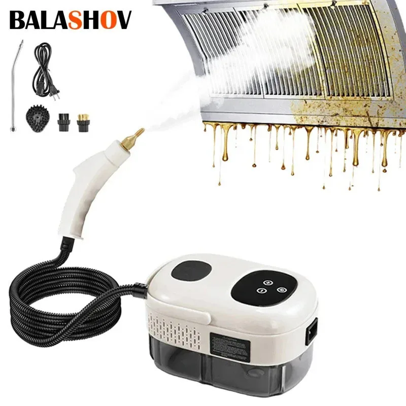 Steam Cleaner High Temperature Sterilization Air Conditioning Home Appliances Kitchen Hood Car Steam Cleaners US/EU Plug 2500W