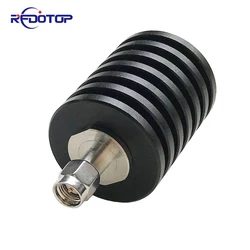 10W SMA Male Plug Connector RF Coaxial Termination Dummy Load 3GHz/6GHz 50ohm Nickel Plated RF Accessories
