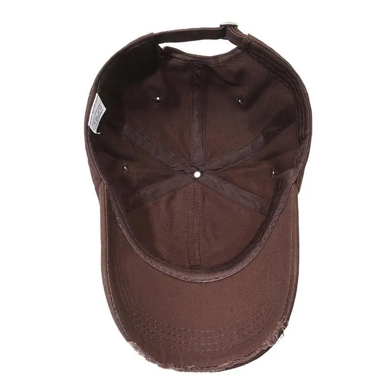 Modische Retro-Baseballkappen mit Löchern im Hip-Hop-Stil, Snapback-Kappen, Sonnenhüte für Damen und Herren – Detail 16