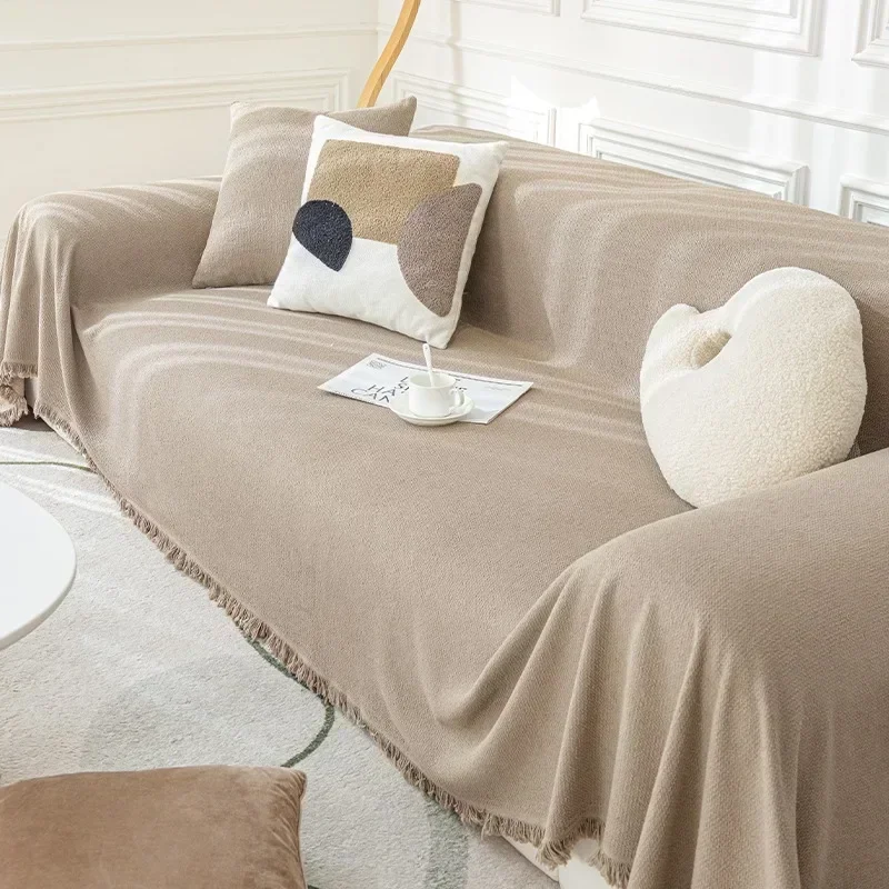 Waterproof Sofa Cover Cloth Towel Four Seasons Universal Anti Slip Sofa Cover Cat Scratch Resistant Cloth Cushion Dust Cover