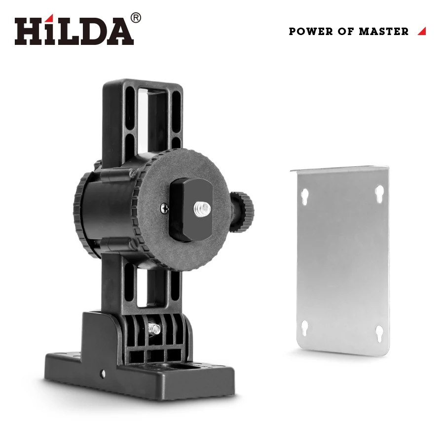 Soporte magnético fuerte para nivel láser 3D de 12 líneas, ajuste de láser de línea de rotación Horizontal y Vertical 360 para interfaz 1/4