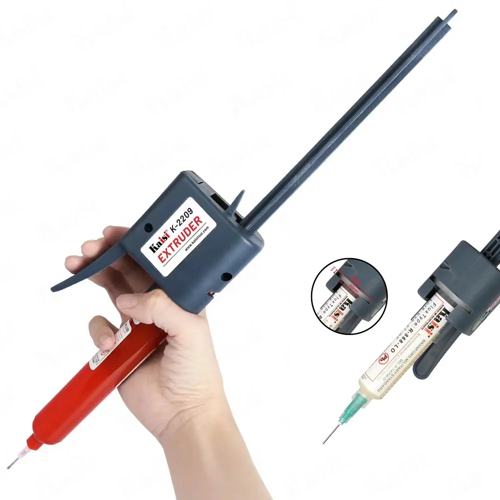K-2208/2209/10/30/50CC กาว Universal Extruder ฟลักซ์บัดกรี Mate หลอดเข็มฉีดยา Booster UV หน้ากากน้ำมันโครงสร้างกาวเจล Rep