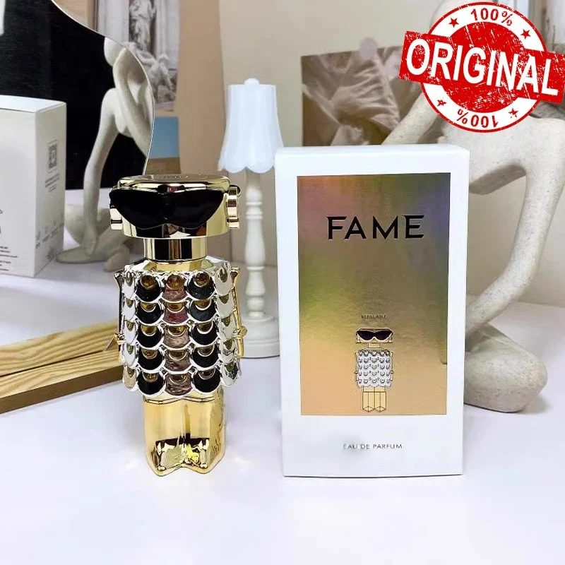 Perfume clásico Original de marca para hombres y mujeres, Robot científico, diseño de textura, spray, botella de moda, aroma fresco, fragancia duradera