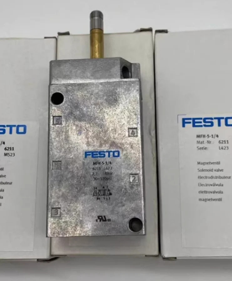 

New original FESTO solenoid valve MFH-5-1/2 6420 MFH-5-1/4 6211