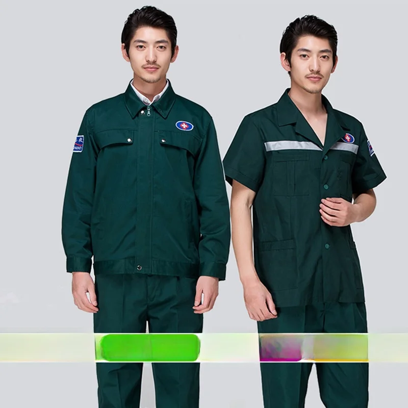 

Женский костюм для медицинских работников: куртка-комбинезон на молнии из смесового поликоттона для экстренной помощи и транспортировки пациентов