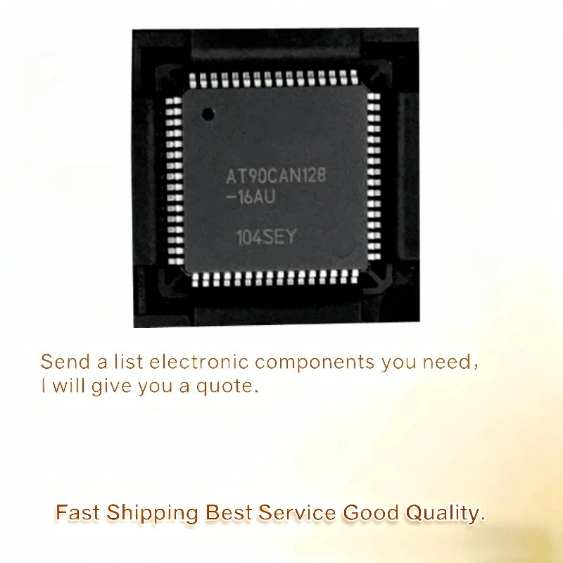 Original AT90CAN128-16AU AT90CAN128 TQFP-64 Microcontroller chip