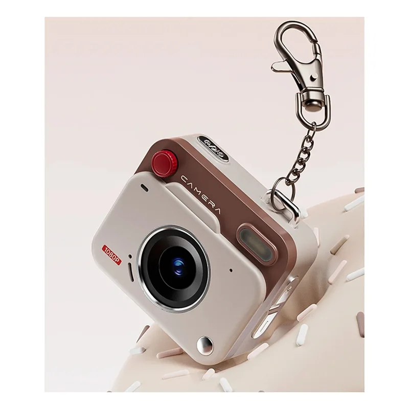 B04C-Retro Mini Câmera Digital Compacta HD CCD 1080P 800W Com Tela Para Viagens Ao Ar Livre Fotografia Gravação de Vídeo