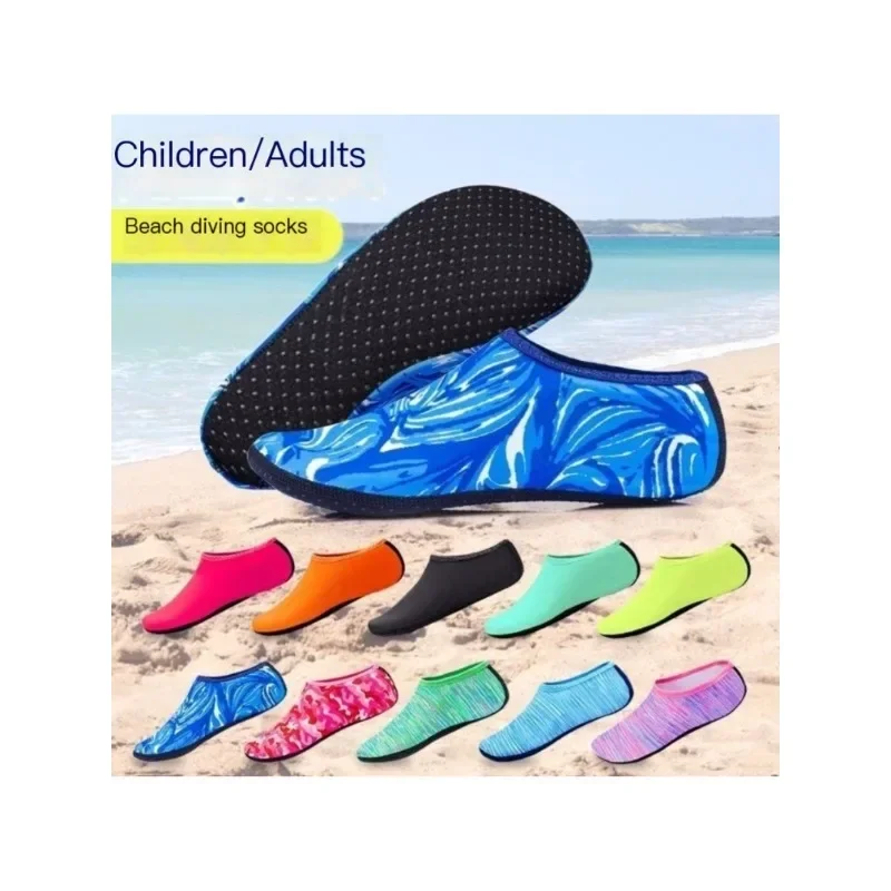 

3Mm neoprene diving socks for men and women swimming non-slip snorkeling deep diving warm waterproof material beach socks shoes