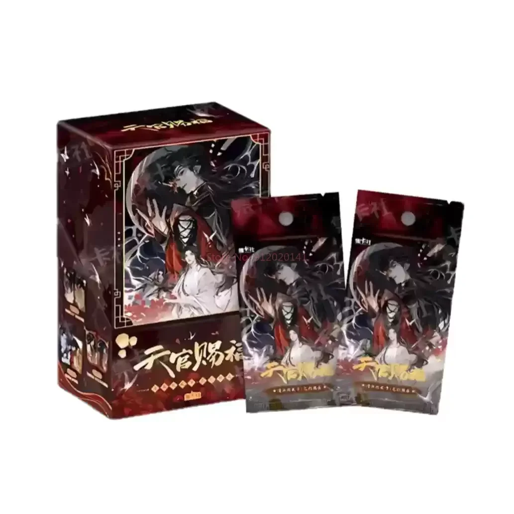 Nuovo Tianguan Benedizione Manga Collezione di Carta Cieca Scatola di Giocattoli Xielian Huacheng Collezione di Carta Anime Periferica Cieca Scatola Giocattoli Regalo