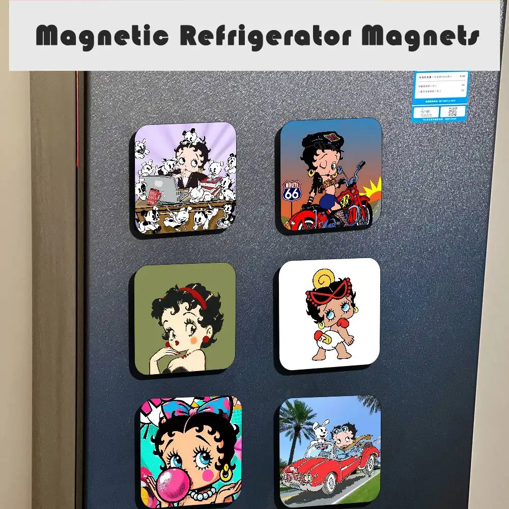 B-BettyS Doll C-Boop-Es Refrigerator Magnet Personalized Creative Magnetic Stickers With Magnets