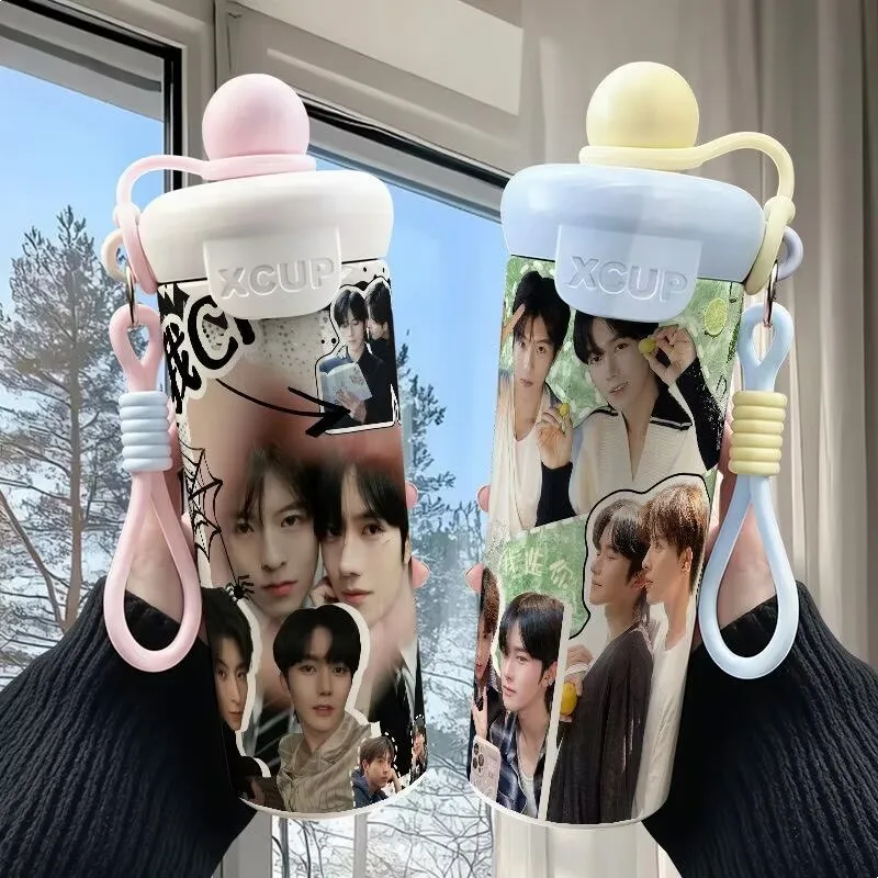 

Greedy Yellow Star Qiu Dingjie Stainless Steel Float Straw Insulated Cup Large Capacity Portable Coffee Cup Student Cup