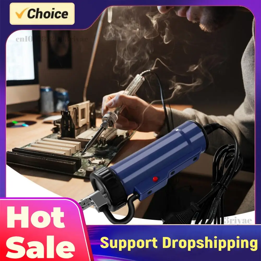 

BBT-580 Automatic Vacuum Desoldering Pump AC 110V/220V Automatic Desoldering Machine 30W Portable for Tin Removal and Soldering