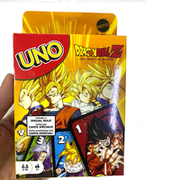 Mattel Games UNO Dragon Ball Z Card Game for Family Night Featuring Tv Show Themed Graphics and a Special Rule for 2-10 Players