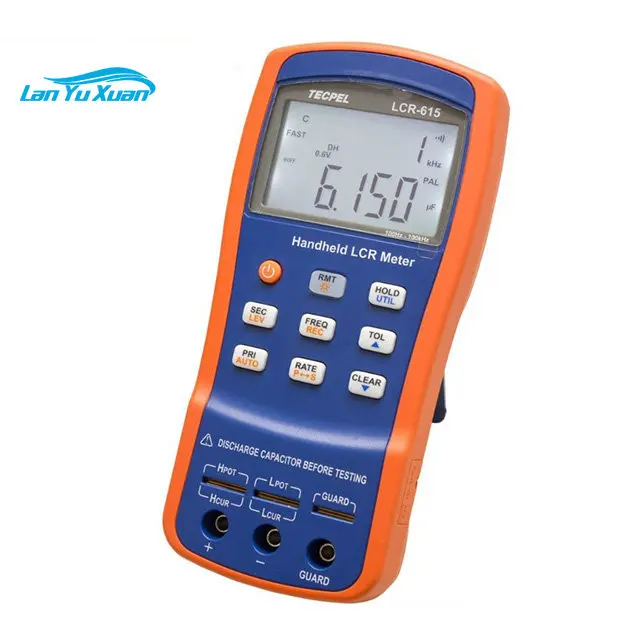 

TECPEL LCR-615 - 100KHZ- 40000 Count handheld RLC component tester