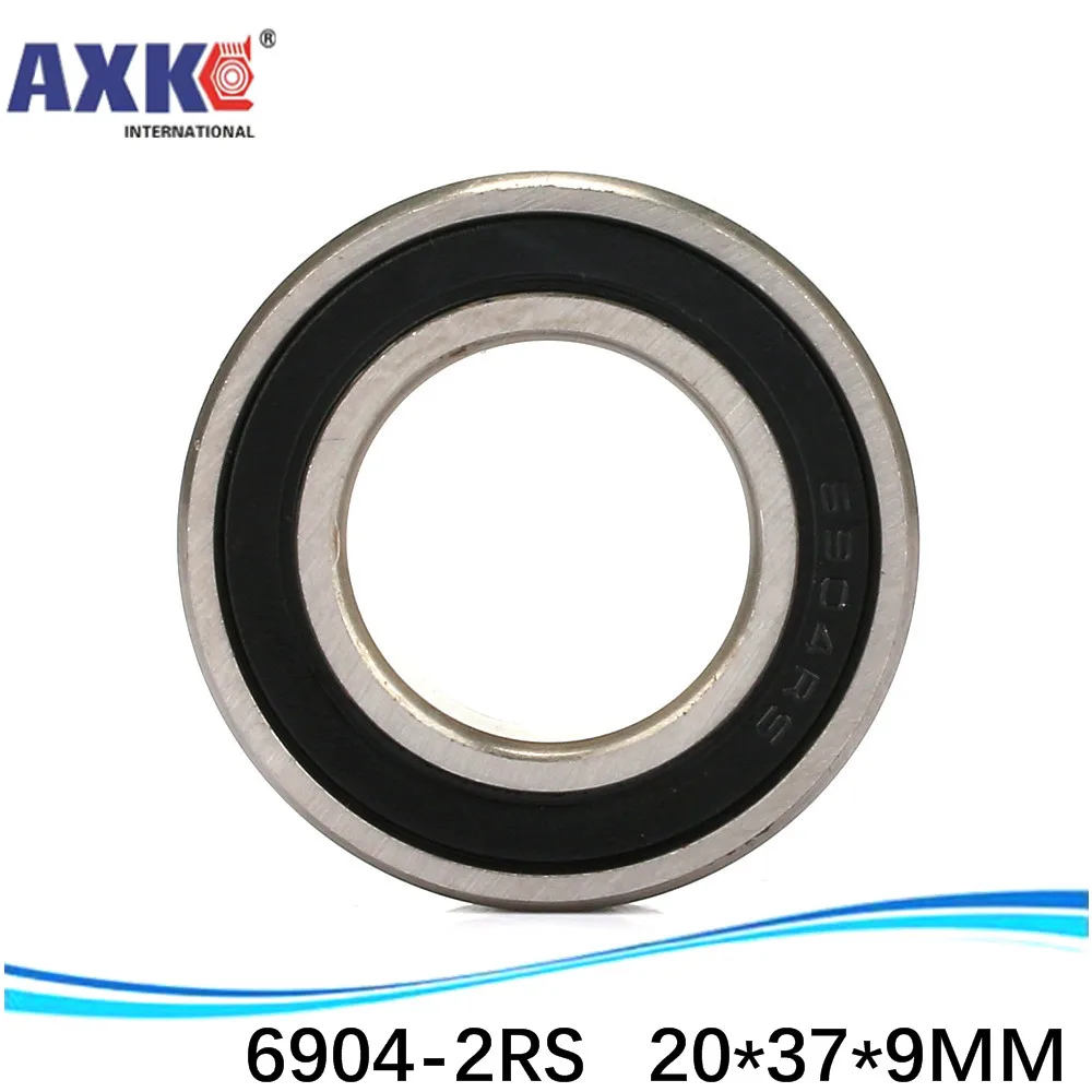 (1pcs) The Rubber sealing cover  Thin wall deep groove ball bearings 6904-2RS 20*37*9 mm