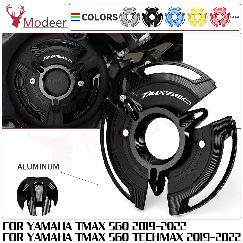 Motorbike Engine Falling Protective Cover T-MAX560 NEW Accessories Motorcycle Engine Stator Cover For Yamaha TMAX 560 2019-2022