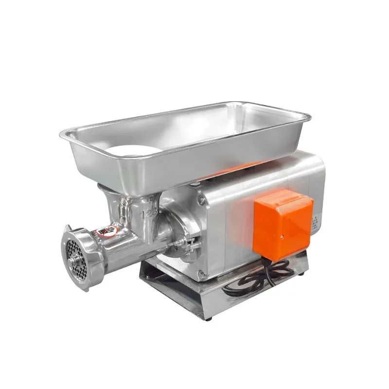 High Power Stainless Steel Commercial Meat Mincer Electric Meat Grinder Multifunctional Sausage Stuffing Machine For Meat Store