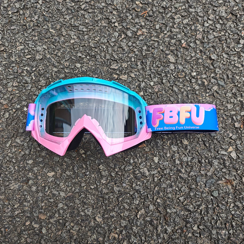 

Fashion FBFU Off Road Anti-Glare Glasses - Men Women ATV MTB, Windbreak Ventilate, Cycling Motocross Fashion Safety Goggles