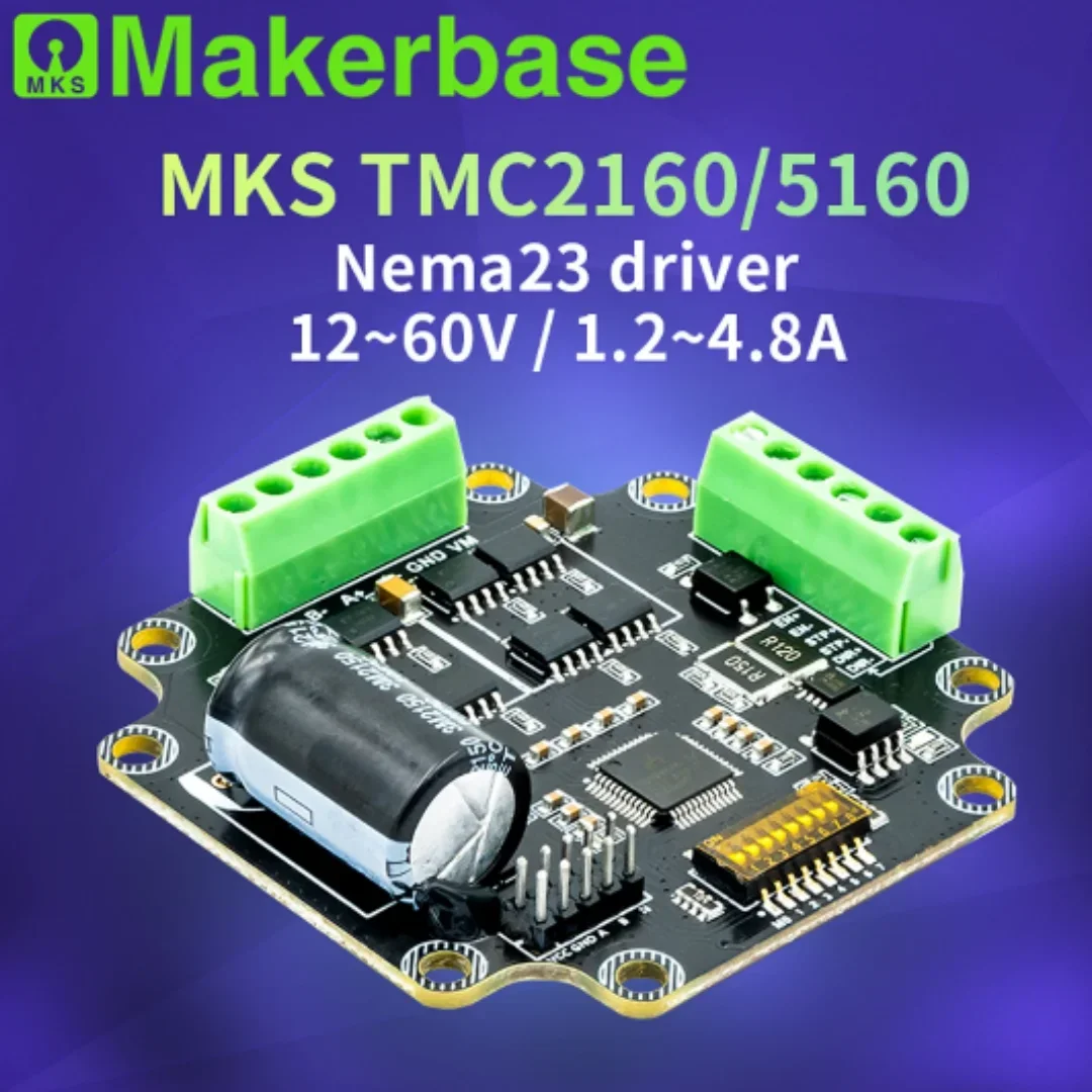 Makerbas MKS TMC2160/5160 Nema23 Stepper motor driver CNC 3D Printer high torque quiet