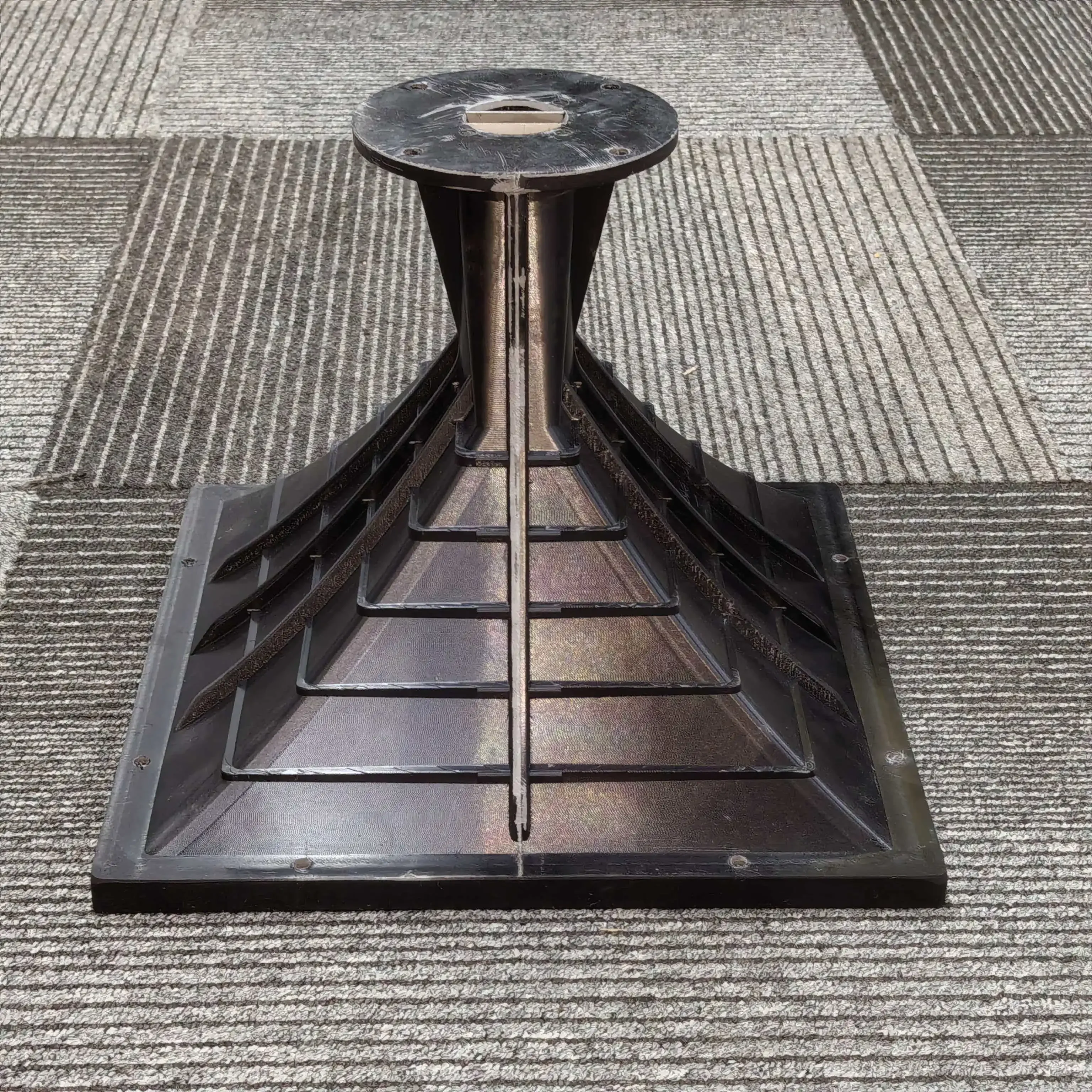 MW Audio 1,4" Fiberglas-Horn 304x304x242mm, 75 ° x50 ° Wellenleiter mit konstanter Richtwirkung, zum Anschrauben für Profi-Lautsprecher – Detail 9
