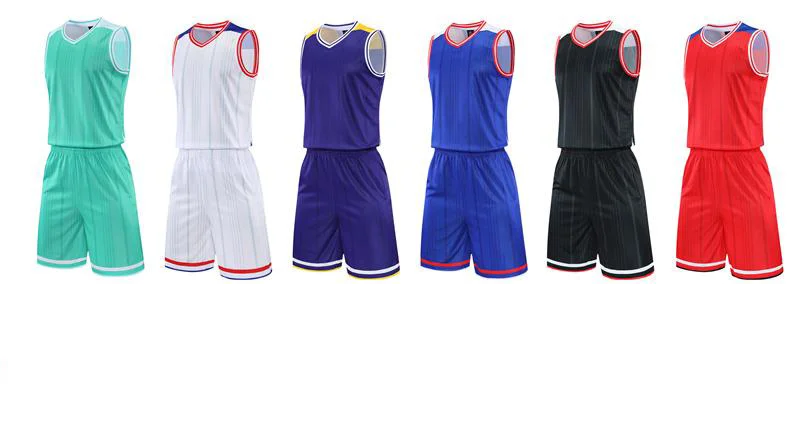 

Team basketball uniforms with customized numbers and names for adults, children, training uniforms, men's clothing jersey
