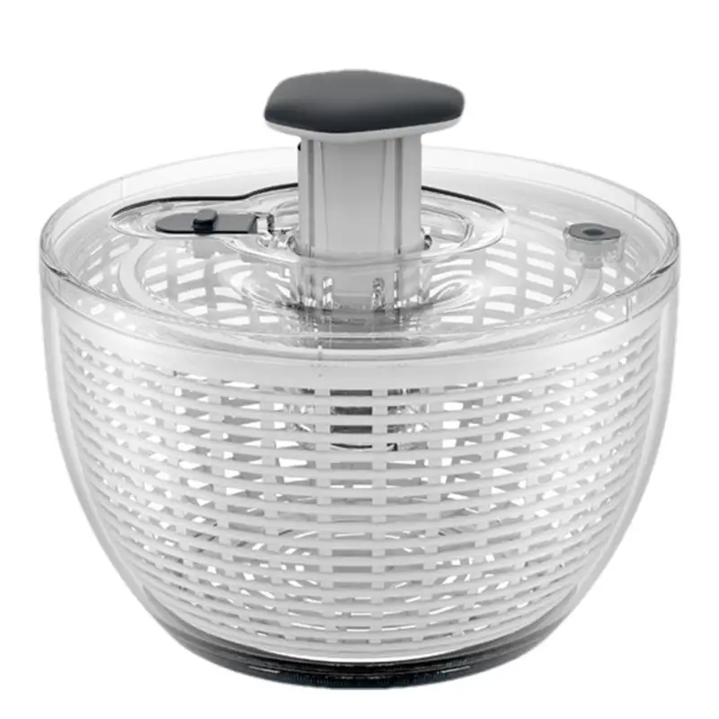 

Large Capacity Fruit Dryer Spinner Drain Basket Multifunctional Manual Vegetable Dehydrator Fruit Washing Bowl Kitchen Gadgets