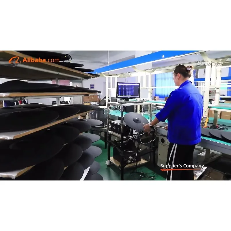 XD-380C-KM Electronic Drum For Practice 9-piece Full Mesh Electric Drum Set Basic