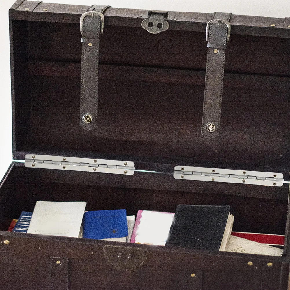 

4Pcs Mini Hinges Heavy Duty Stainless Steel Piano Hinges for Wooden Jewelry Boxes Craft Cases Smooth Function Jewelry Latches