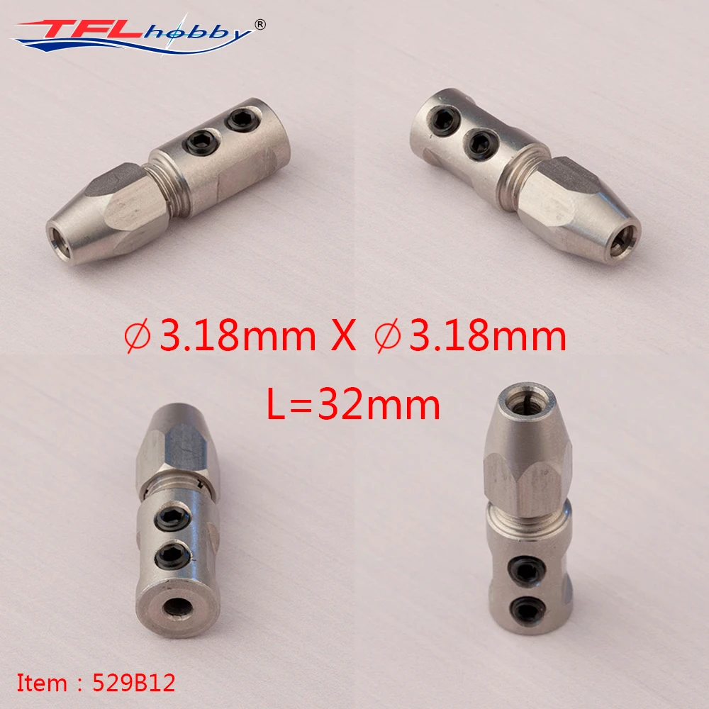 Originele TFL-onderdelen! 3 mm-3,18 mm multi-specificaties Koppeling voor RC-boot