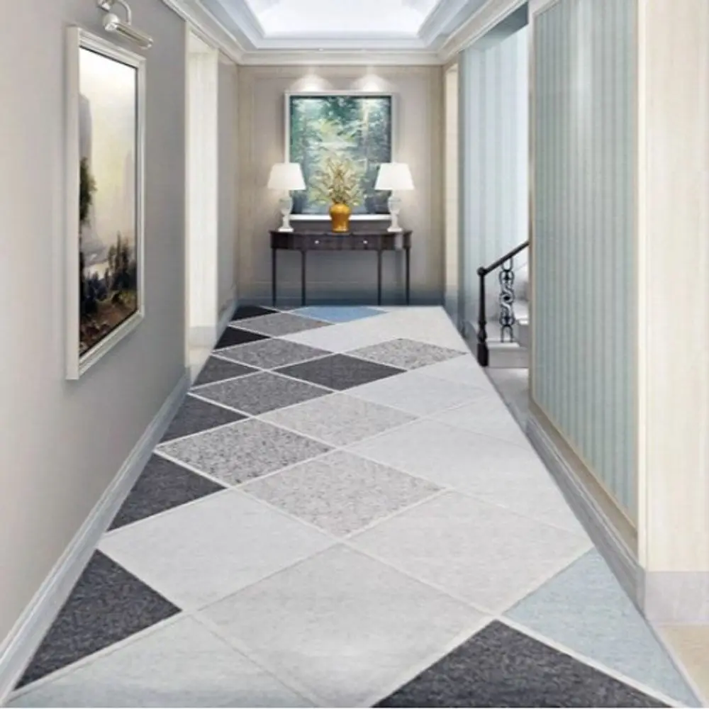 VIKAMA Luxury-Style Living Room, Bedroom And Corridor Carpet Entrance Passage Rug Entry Door Floor Mat, Long Strip Home Decor