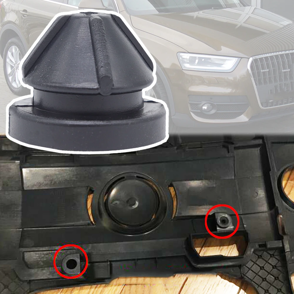 

For Audi Q3 8U 2012 2013 2014 2015 2016 2017 Car Engine Bonnet Air Intake Filter Grommet Cushion Buffer Accessories 07C133588G