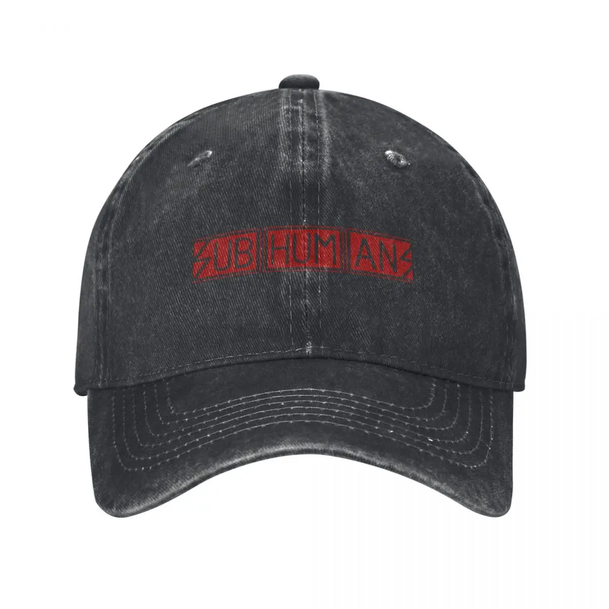 Subhumans Red Font Baseball Cap Golf Hat Man fashionable Sports Cap Baseball For Men Women's