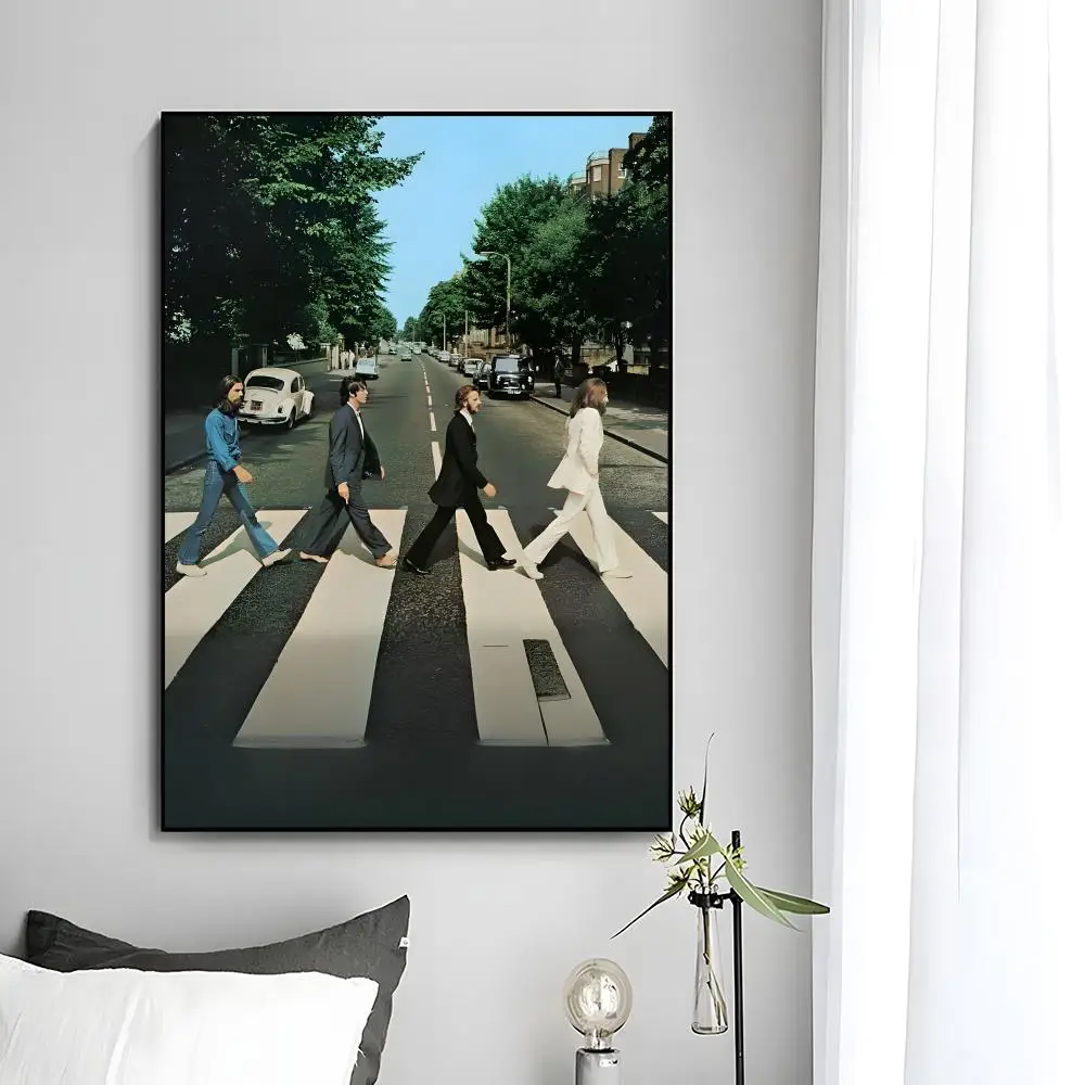 Klassisches Band-Poster von The Beatles, Wandkunstdruck, dekoratives Wandbild, Heimdekoration, Geschenk, ungerahmt – Detail 13