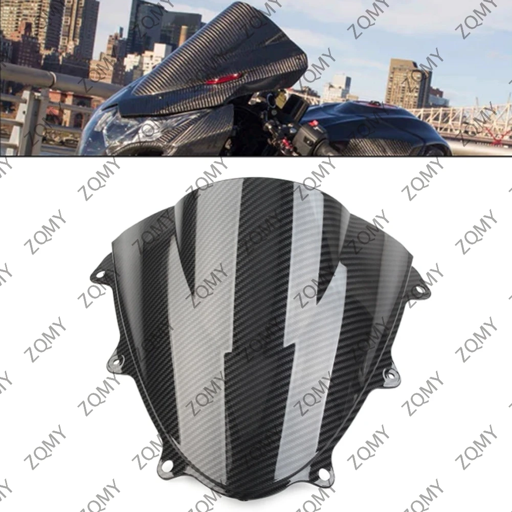 Carbon Fiber ABS Motorcycle Windshield Wind Shield For Suzuki GSXR600 GSXR750 K11 2011 2012 2013 2014 2015 2016 2017 2018 2019