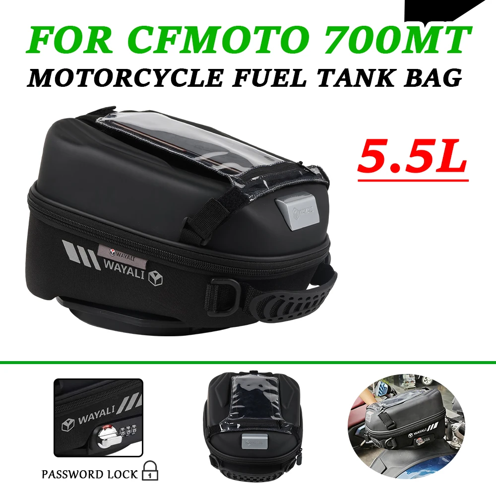 Motorcycle Accessories Fuel Tank Bag Backpack Tanklock Bags Front Racing Bag FOR CFMOTO CF MT 700 MT 700MT MT700 2023 2024 Parts