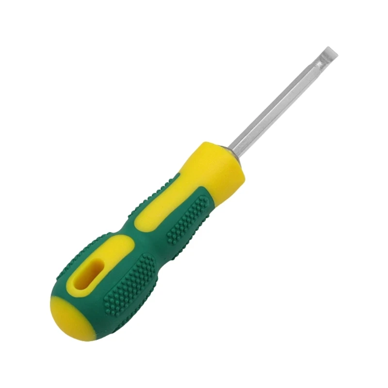 

Q2Q4 Reliable Double Use Screwdriver with Slip Resistant Handle and Magnetic Flat Head & Crosshead for Various Repair Tasks