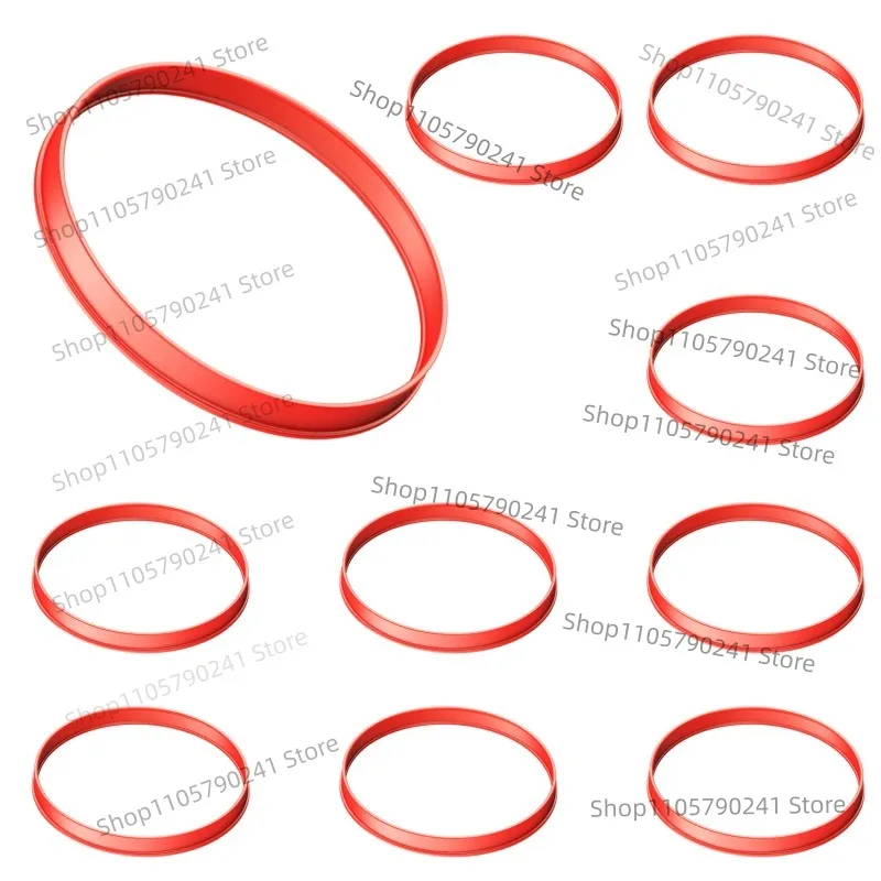 Glass Bottle Pour Ring 45mm Compatible With GL45 Screw Cap High Temp Sealing Ring Lab Accessories