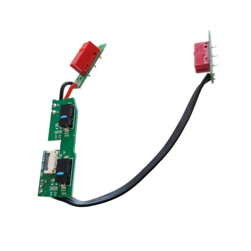 ミッキーマウスマウスマウス,マイクロスイッチ付きボード,PC用,logi-tech g603用,はんだ付けなし