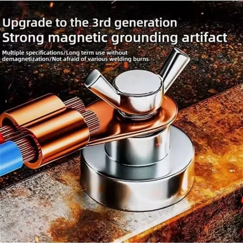 Welding Support Ground Clamp Tools Quick Welding Magnetic Ground Clamp for Smooth and Stable Welding Results image 2
