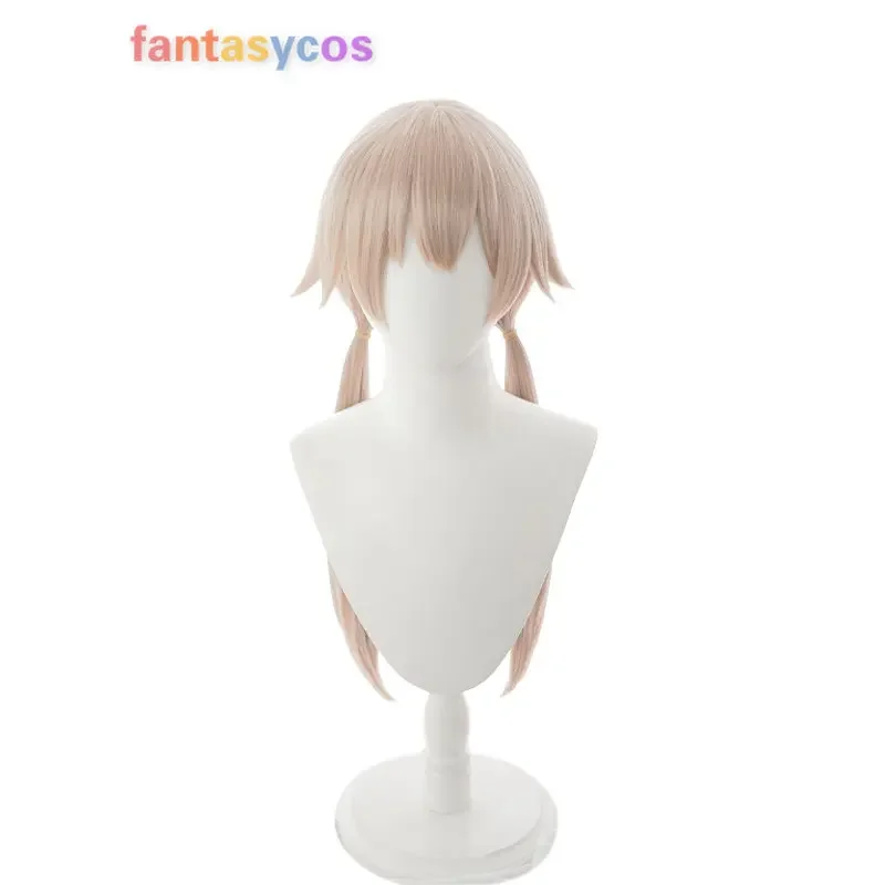 Game Blue Archive Ajitani Hifumi Cosplay Wig Long Ponytails Heat Resistant Hair Halloween Costume Role Play Party Wigs + Wig Cap